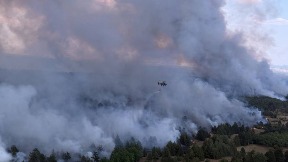 Razbuktala se vatra u Peščari 